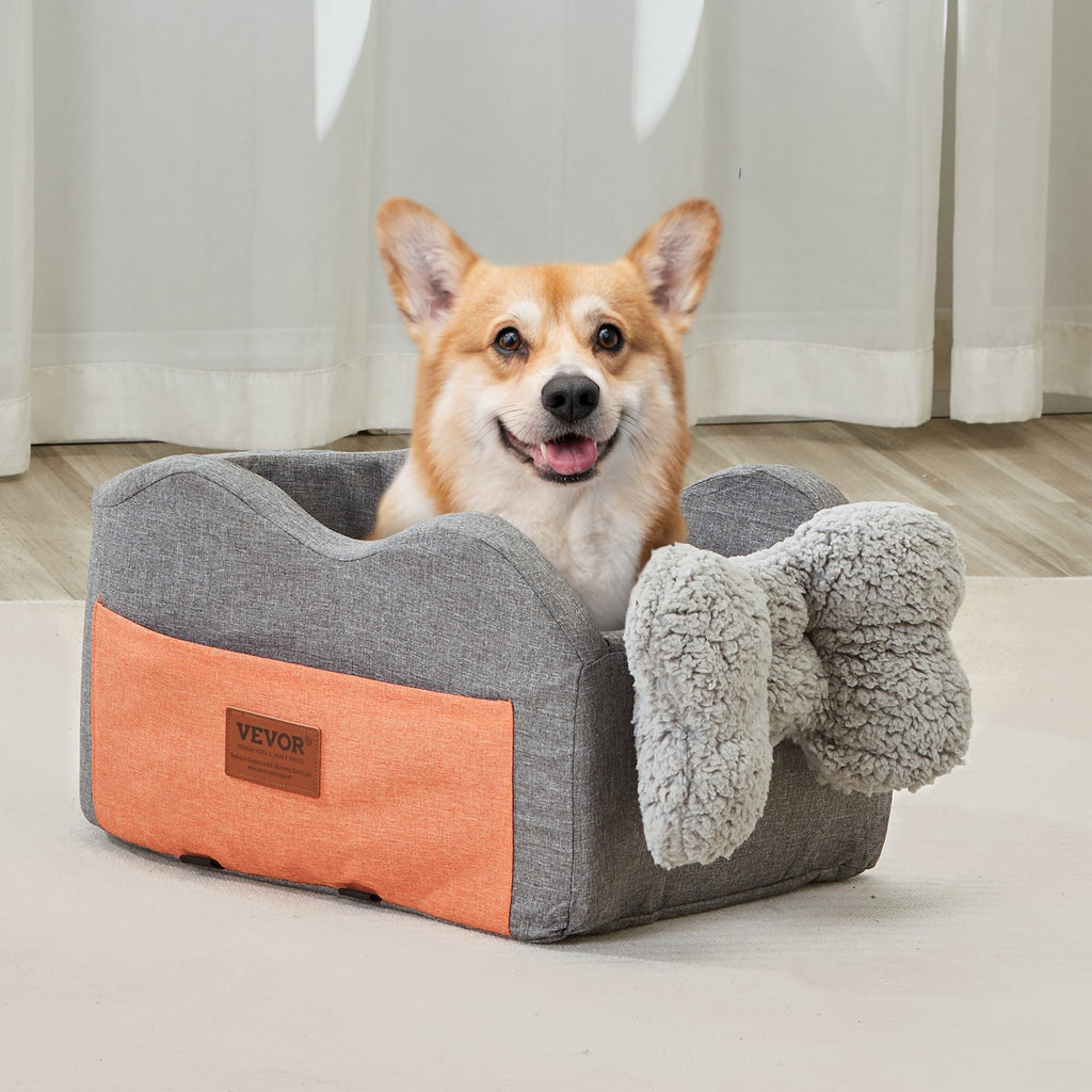 Dog Car Seat for Small Dog Center Console Seat Pet Booster Seat for Car Puppy Small Dogs